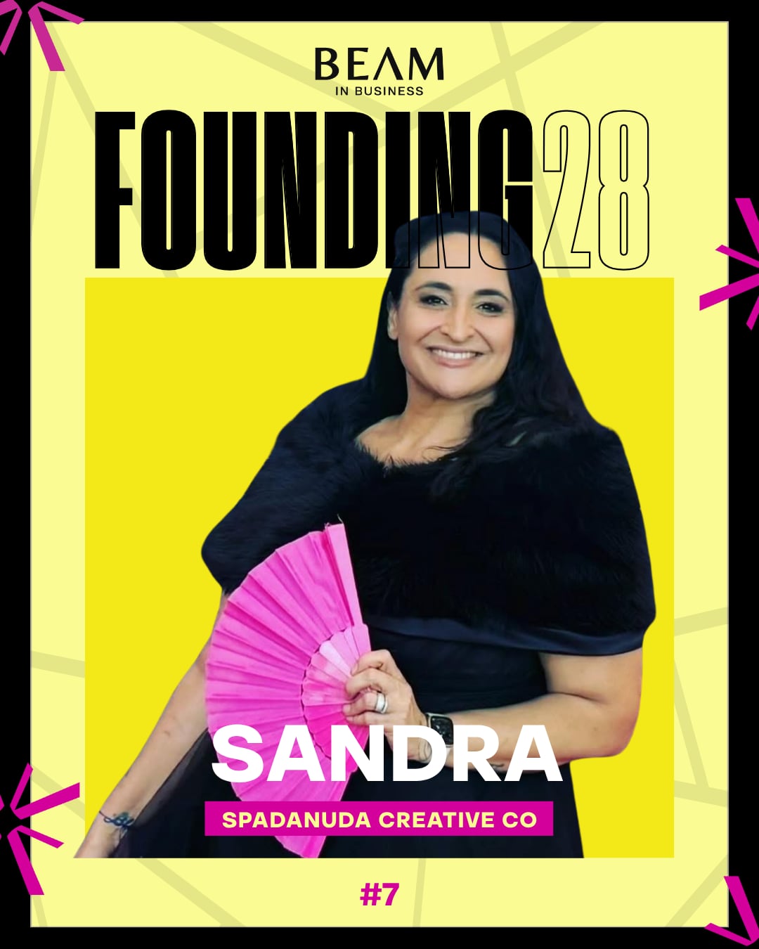 Founding 28 number seven: Sandra of Spadanuda Creative Co
